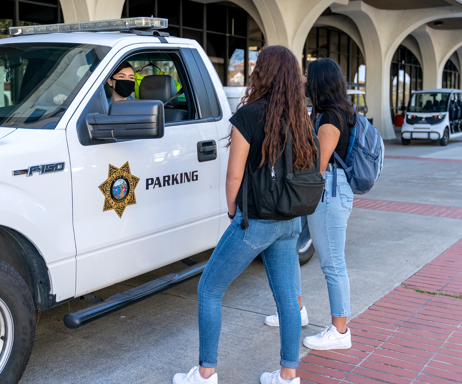 Parking enforcement vehicle